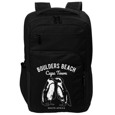 Cape Town South Africa Boulders Beach Penguin Impact Tech Backpack