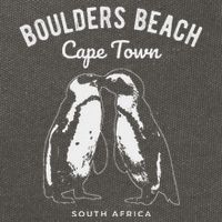 Cape Town South Africa Boulders Beach Penguin Cotton Canvas Backpack
