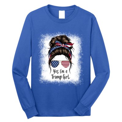 Cute Trump Saying Yes I M A Trump Gift Long Sleeve Shirt