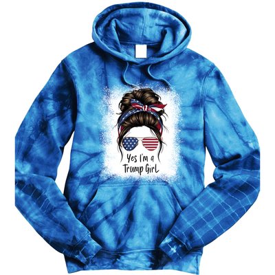 Cute Trump Saying Yes I M A Trump Gift Tie Dye Hoodie