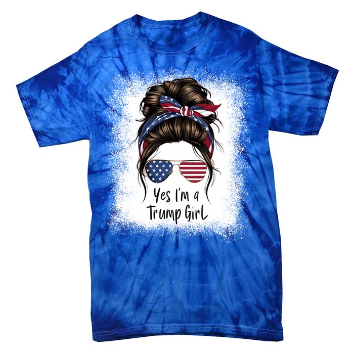 Cute Trump Saying Yes I M A Trump Gift Tie-Dye T-Shirt