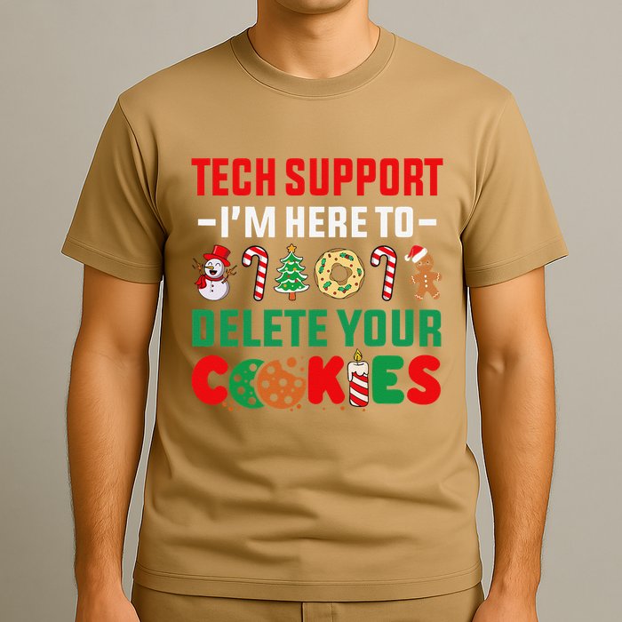 Christmas Tech Support Here To Delete Your Cookies Xmas Cool T-Shirt