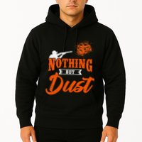Clay Target Shooting Nothing But Dust Shoot Trap Skeet Hoodie