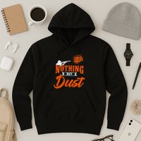 Clay Target Shooting Nothing But Dust Shoot Trap Skeet Hoodie
