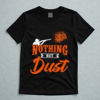 Clay Target Shooting Nothing But Dust Shoot Trap Skeet T-Shirt