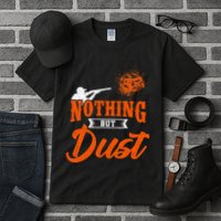 Clay Target Shooting Nothing But Dust Shoot Trap Skeet Tall T-Shirt