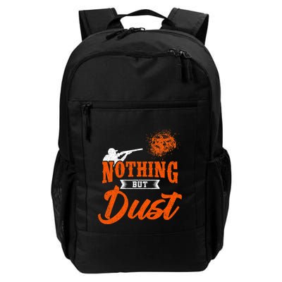 Clay Target Shooting Nothing But Dust Shoot Trap Skeet Daily Commute Backpack