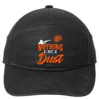 Clay Target Shooting Nothing But Dust Shoot Trap Skeet 7-Panel Snapback Hat