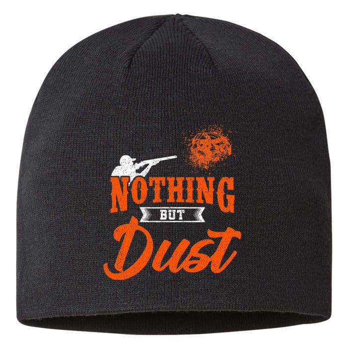 Clay Target Shooting Nothing But Dust Shoot Trap Skeet Sustainable Beanie