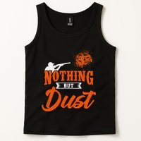 Clay Target Shooting Nothing But Dust Shoot Trap Skeet Tank Top