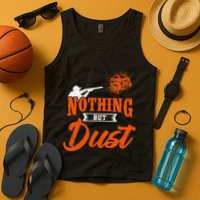Clay Target Shooting Nothing But Dust Shoot Trap Skeet Tank Top