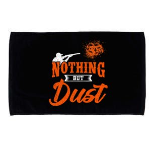 Clay Target Shooting Nothing But Dust Shoot Trap Skeet Microfiber Hand Towel