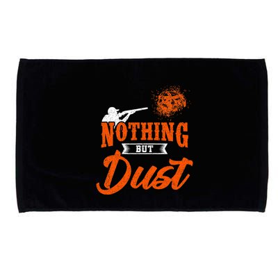 Clay Target Shooting Nothing But Dust Shoot Trap Skeet Microfiber Hand Towel