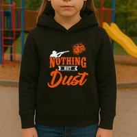 Clay Target Shooting Nothing But Dust Shoot Trap Skeet Kids Hoodie