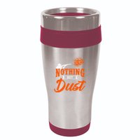 Clay Target Shooting Nothing But Dust Shoot Trap Skeet 16oz Travel Tumbler