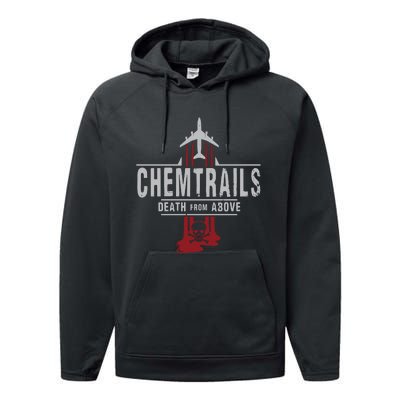 Chemtrails Top Selling Sticker Performance Fleece Hoodie