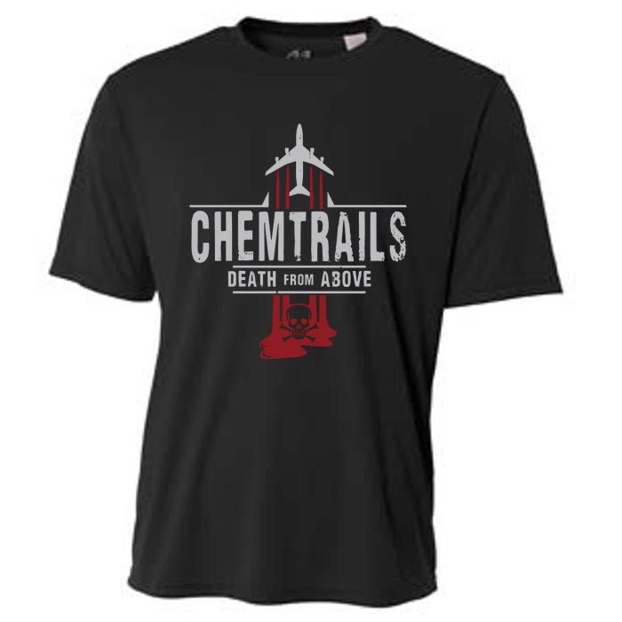 Chemtrails Top Selling Sticker Cooling Performance Crew T-Shirt