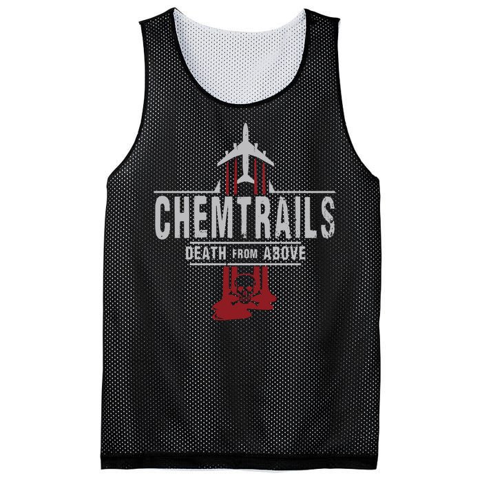 Chemtrails Top Selling Sticker Mesh Reversible Basketball Jersey Tank