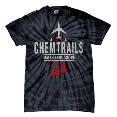 Chemtrails Top Selling Sticker Tie-Dye T-Shirt