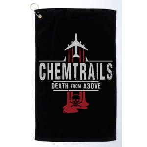 Chemtrails Top Selling Sticker Platinum Collection Golf Towel