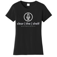 Clear the Shelf with Chris & Chris Podcast Logo Women's T-Shirt