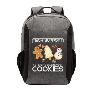 Christmas Tech Support Here To Delete Cookies Xmas Vector Backpack