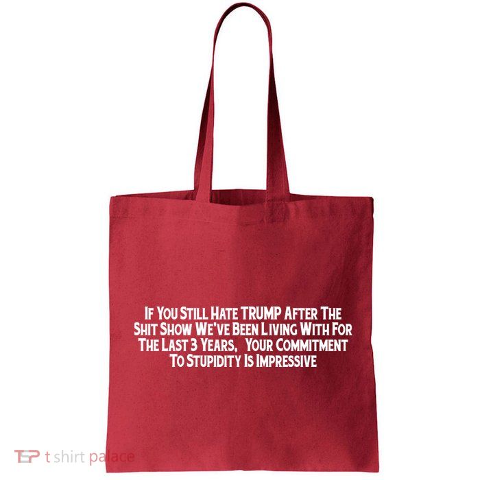 Commitment To Stupidity Trump 2024 Maga Bag