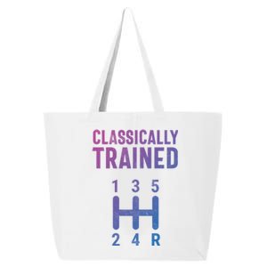 Classically Trained Stick Driver Ual Transmission Car Cute Gift 25L Jumbo Tote