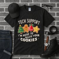 Christmas Tech Support IM Here To Delete Your Cookies Tall T-Shirt