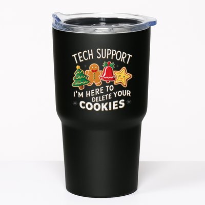 Christmas Tech Support IM Here To Delete Your Cookies Tumbler