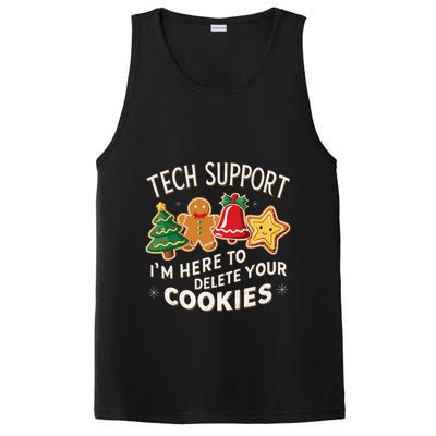 Christmas Tech Support IM Here To Delete Your Cookies PosiCharge Competitor Tank