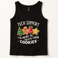 Christmas Tech Support IM Here To Delete Your Cookies Tank Top