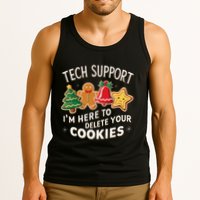 Christmas Tech Support IM Here To Delete Your Cookies Tank Top