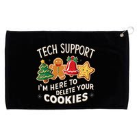 Christmas Tech Support IM Here To Delete Your Cookies Grommeted Golf Towel