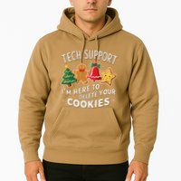 Christmas Tech Support IM Here To Delete Your Cookies Hoodie