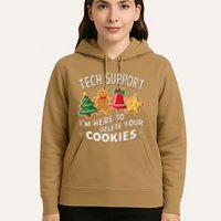 Christmas Tech Support IM Here To Delete Your Cookies Hoodie