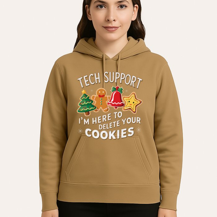 Christmas Tech Support IM Here To Delete Your Cookies Hoodie