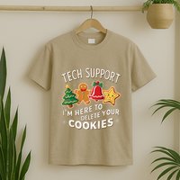 Christmas Tech Support IM Here To Delete Your Cookies T-Shirt