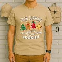 Christmas Tech Support IM Here To Delete Your Cookies T-Shirt