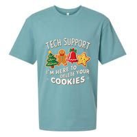 Christmas Tech Support IM Here To Delete Your Cookies Sueded Cloud Jersey T-Shirt