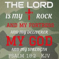 Christian T S Bible Scripture Verse Psalm 182 Legacy Tie Dye Trucker Hat