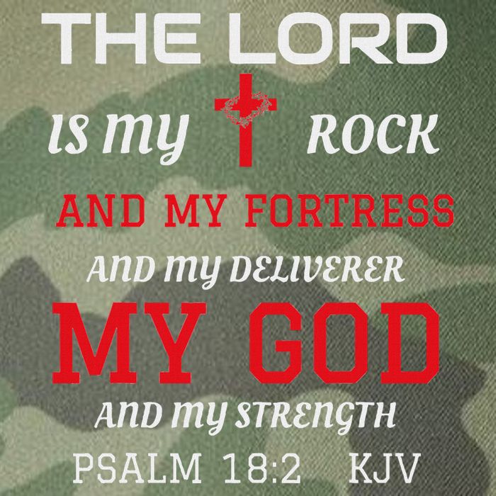 Christian T S Bible Scripture Verse Psalm 182 Legacy Tie Dye Trucker Hat