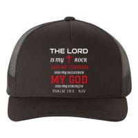 Christian T S Bible Scripture Verse Psalm 182 Yupoong Adult 5-Panel Trucker Hat