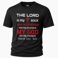 Christian T S Bible Scripture Verse Psalm 182 Cooling Performance Crew T-Shirt