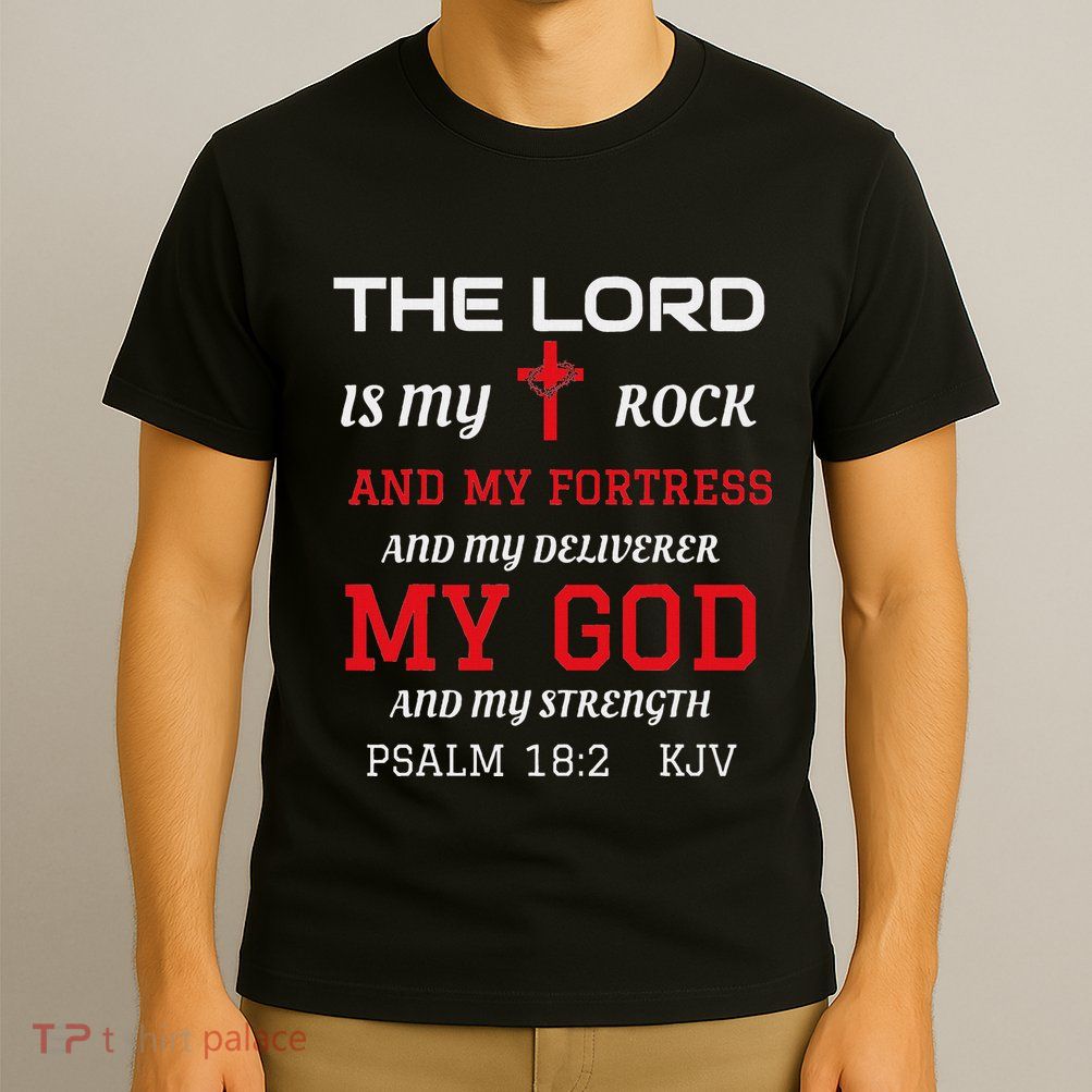 Christian T S Bible Scripture Verse Psalm 182 T-Shirt