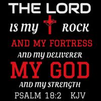 Christian T S Bible Scripture Verse Psalm 182 Drawstring Bag