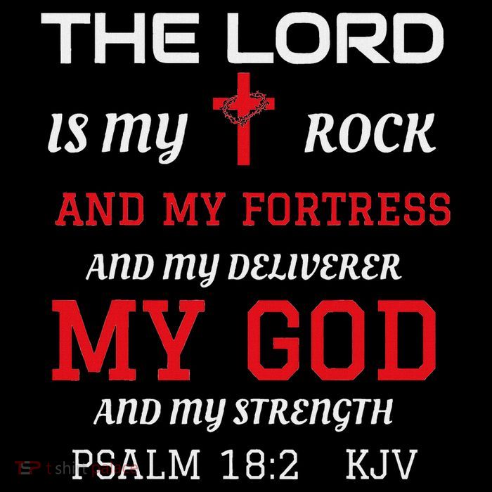 Christian T S Bible Scripture Verse Psalm 182 16 in Basic Backpack