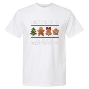 Christmas Tech Support Here To Delete Cookies Xmas Garment-Dyed Heavyweight T-Shirt