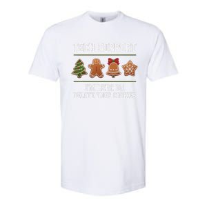 Christmas Tech Support Here To Delete Cookies Xmas Softstyle CVC T-Shirt