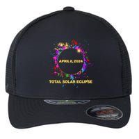 Cool Total Solar Eclipse April 8 2014 Paint Splatter Flexfit Unipanel Trucker Cap
